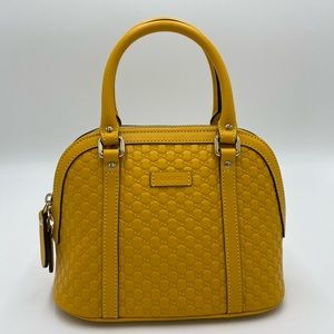 COPY - GUCCI Leather Convertible Micro GG Dome Pu…